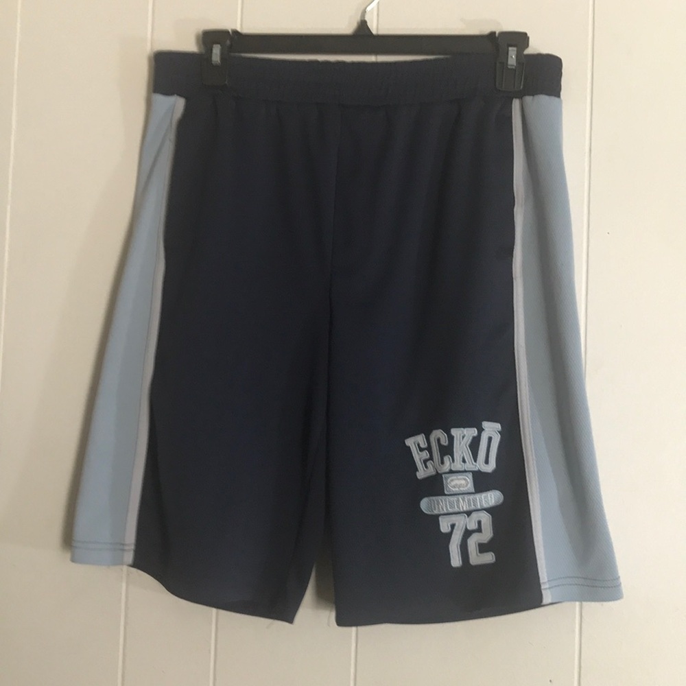 COPY - Mens Echo blue basketball shorts